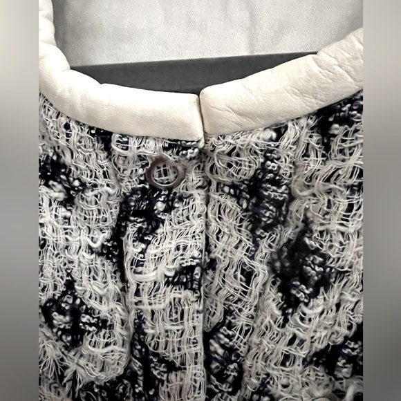 IRO Handi Jacket Size 36 Small in cotton gauze and lamb leather trim - Picture 8 of 10